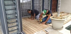 Fixation of Wooden Decking